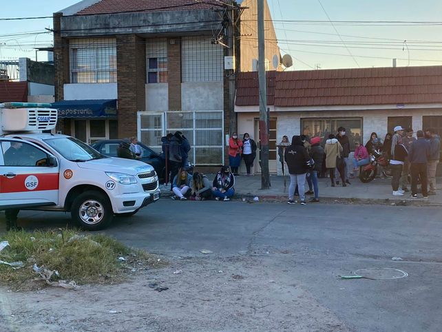 El barrio donde asesinaron al pastor Trasante estaba conmocionado esta tarde.&nbsp; 