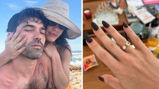 Através de una publicaciones en sus cuentas de Instagram, Lali Espósito y Pedro Rosemblat anunciaron su compromiso y casamiento