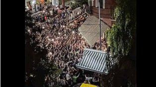 Lionel Messi: Locura total en una parrilla de Buenos Aires&nbsp;