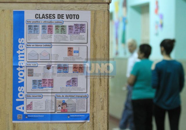 Fotogalería: votación en Paraná