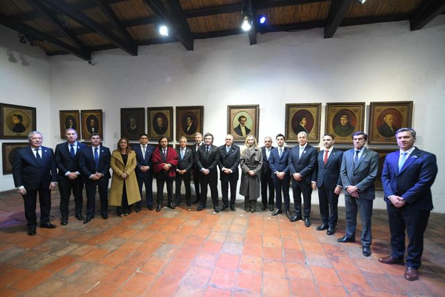 Gobernadores con Milei. El ajuste nacional se siente en las provincias.