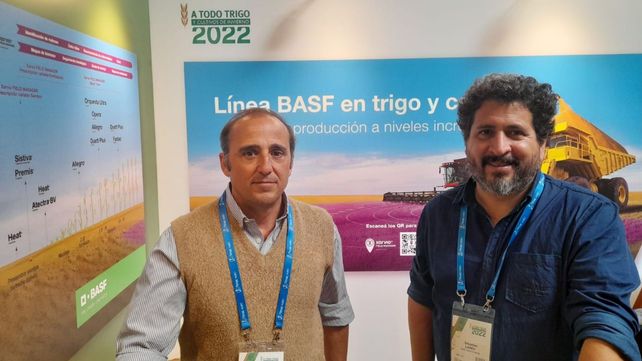 Los técnicos de Basf brindaron detalles e las soluciones que ofrece la compañía en A Todo Trigo.