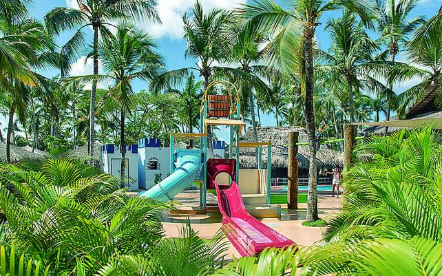 Atracciones de entretenimiento para que los niños puedan jugar.