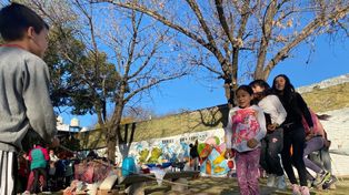 Ocho escuelas del Distrito Norte pintaron murales en homenaje a Sergio Raúl Desza, el último rosarino caído en Malvinas