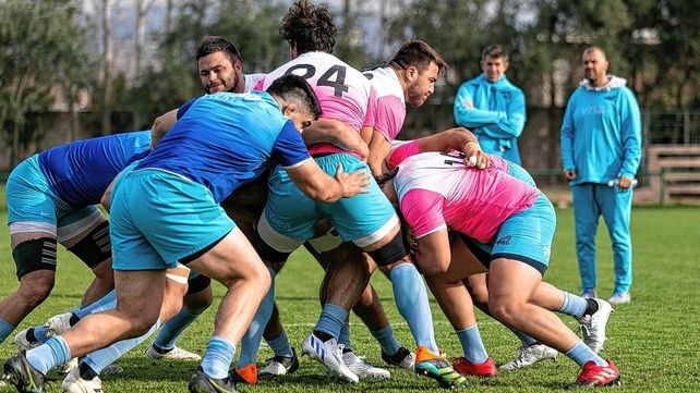 Los Pumas se preparan para el Rugby Championship.