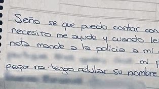 Violencia de género: usó el cuaderno de su hijo para pedirle ayuda a la maestra
