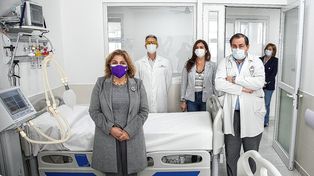En septiembre del 2020 se inauguró el área de Cardiología del Hospital J.M. Cullen. En ese momento, las camas se dedicaron a los pacientes de covid.