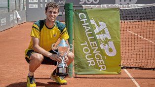 Cerúndolo se llevó por segunda semana el Challenger de Tigre
