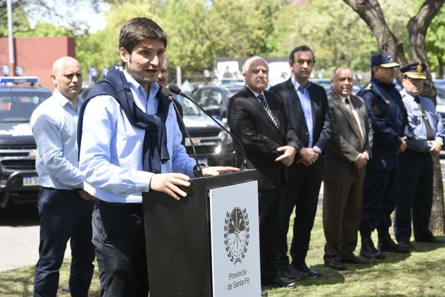 El ministro de Seguridad Maximiliano Pullaro destacó la labor policial en la contención del grupo que atacó la Catedral.&nbsp;