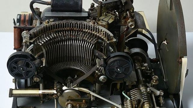 Pensaron que era una máquina de telegrama y subastaron una máquina de cifrado de la Segunda Guerra Mundial