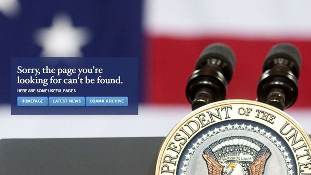 La Casa Blanca ya no tiene web en español