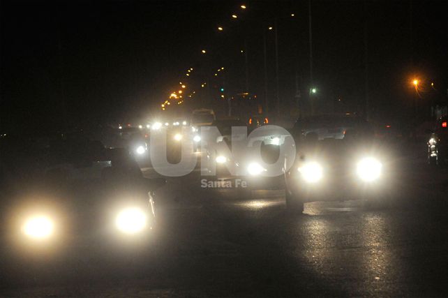 Poca luz. La iluminación en tramos de la ruta es poca o escasa y genera peligrosidad en el tránsito.
