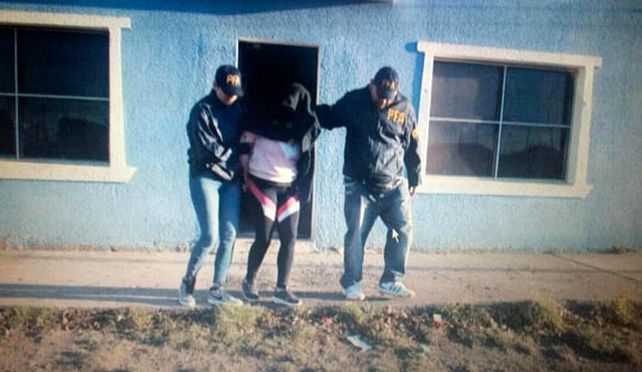 las heras. Una de las mujeres sometidas a trata