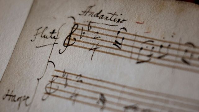 Encontraron en París un cuaderno de 44 páginas que contiene obras inéditas de Wolfgang Amadeus Mozart