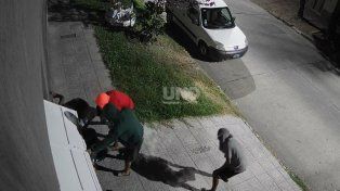 Robo piraña en una casa en barrio Santa Marta