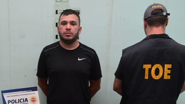 Esteban Alvarado fue detenido en la localidad cordobesa de Embalse Río Tercero en febrero pasado.