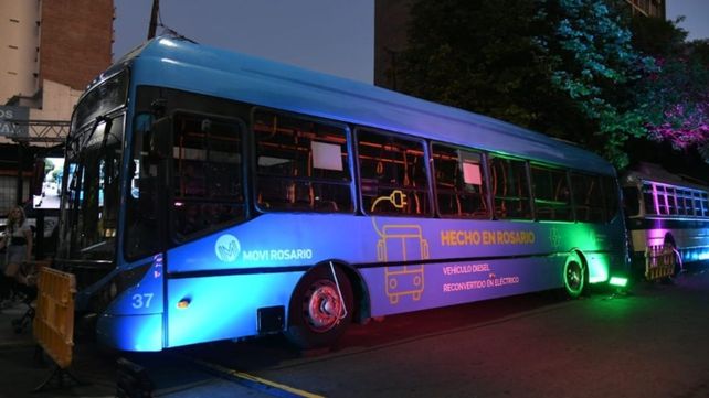 Colectivo eléctrico: una nueva unidad se suma a la flota de la línea K