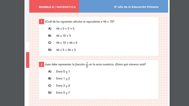 Examen. La prueba propone examinar la realidad educativa.