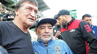 Julio Falcioni recordó a Diego Armando Maradona luego del encuentro entre Independiente y Boca Juniors por la Liga Profesional de Fútbol.