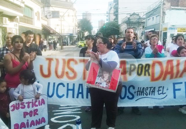 A un año de la muerte, la familia de Daiana Buratti marchó para pedir justicia