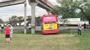 Un colectivero se descompensó al volante y casi termina en tragedia