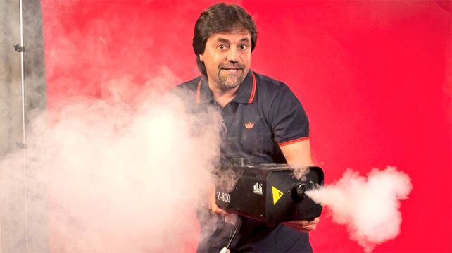 Estallaron las redes: el cumpleaños de Caruso Lombardi es puro humo