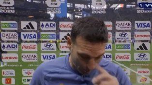 Scaloni se quebró tras la heroica clasificación de Argentina: No puedo ni levantar la mirada
