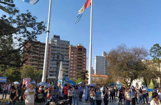 En Santa Fe también hubo marcha contra el gobierno nacional