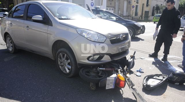 accidente de transito en ituzaigo y dorrego