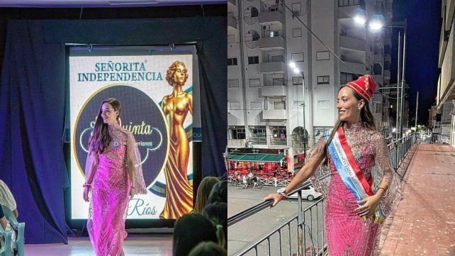 Guadalupe Stauber representará a Entre Ríos en Señorita Independencia Argentina.