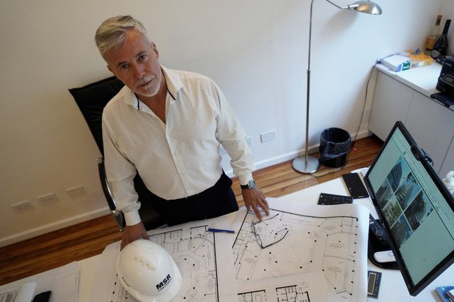 Gabriel Redolfi, titular de la constructora MSR, especializada en desarrollos inmobiliarios.