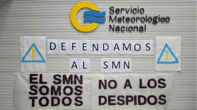 El SMN sufrió 250 despidos en los últimos dos años y se esperan nuevos recortes antes de fin de año.