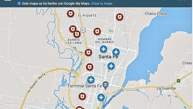 Se vacunará en 11 Centros de Salud de la ciudad de Santa Fe