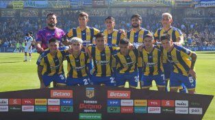 Los once de Central que salieron de arranque ante Vélez.
