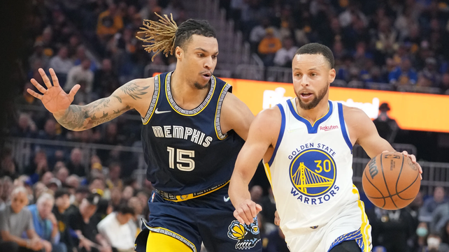 Golden State pasó al frente en las semis ante Memphis en la NBA