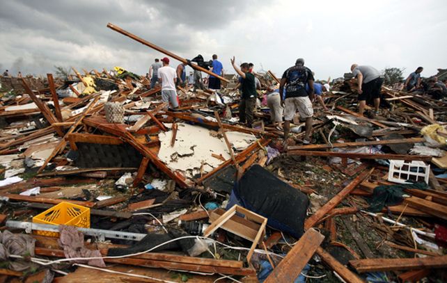 El poderoso tornado