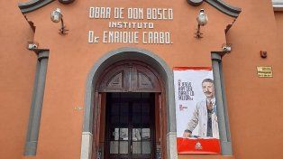 Establecimiento. El primer edificio de tres cuerpos fue donado por la señora Lucía Funes de Carbó a los primeros sacerdotes salesianos.