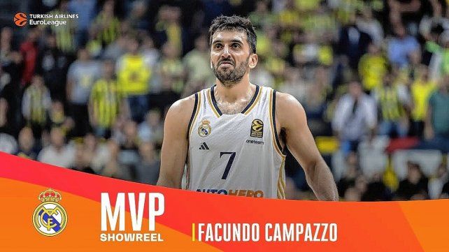 Facundo Campazzo es el jugador del mes en la Euroliga.