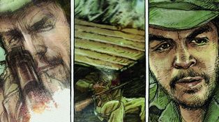 La historia y viajes del Che Guevara serán retratados en una trilogía de comics