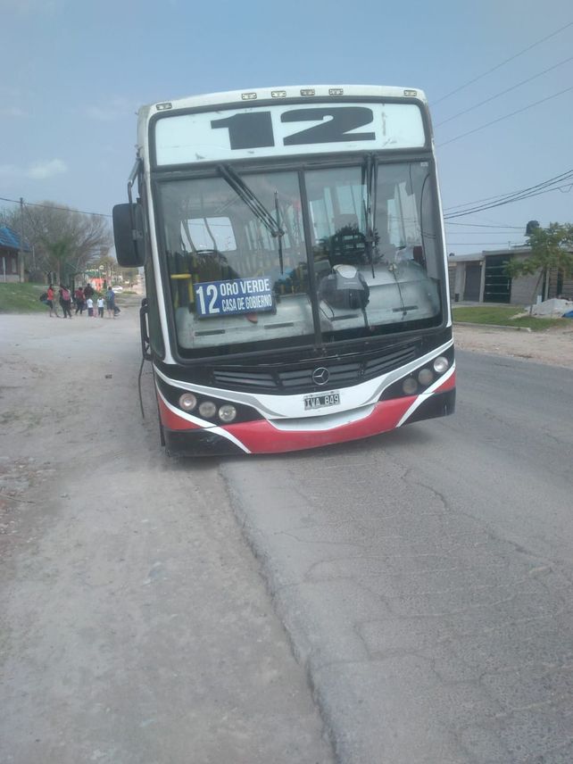 El colectivo une el trayecto Oro Verde Paraná.&nbsp;