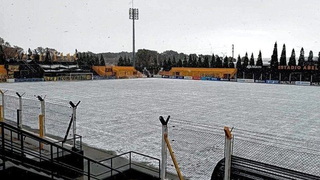 Se suspendió Deportivo Madryn ante Quilmes por un temporal de nieve Se suspendió Deportivo Madryn ante Quilmes por un temporal de nieve