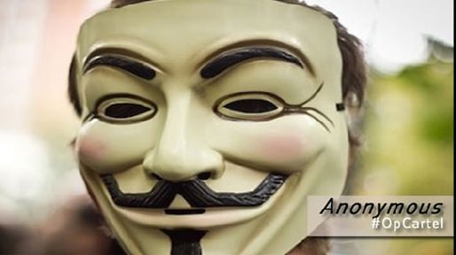 Piratas inform&aacute;ticos de Anonymous en guerra con el cartel de los Zetas