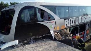 Tres muertos tras chocar un micro de una escuela de fútbol