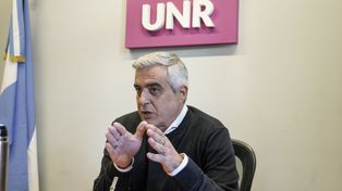 El rector de la UNR, Franco Bartolacci: En presupuesto y sueldos, nunca estuvimos tan mal como ahora.&nbsp;