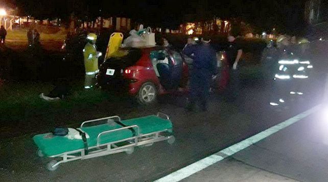 Una beba murió y su padre resultó herido en un choque en la ruta 34 en Hersilia