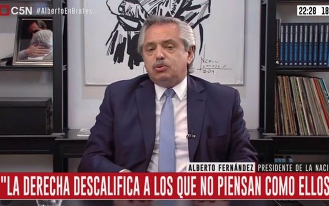 Alberto Fernández dijo que la cuarentena sirvió para ordenar el desastre que dejó Macri Alberto Fernández dijo que la cuarentena sirvió para ordenar el desastre que dejó Macri