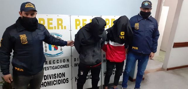 Los detenidos por la polic&iacute;a.