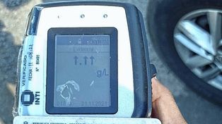 Anuló totalmente el visor del alcoholímetro por su excesiva borrachera