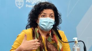 Carla Vizzotti, ministra de Salud de la Nación.