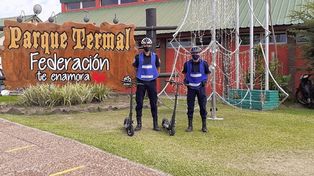 La Policía sumó monopatines eléctricos para patrullajes